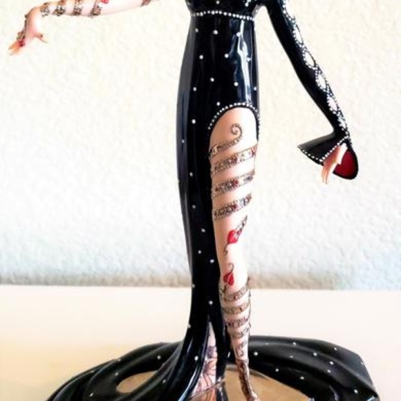 Vintage House of Erte Fine Porcelain Figurine - Picture 6 of 9